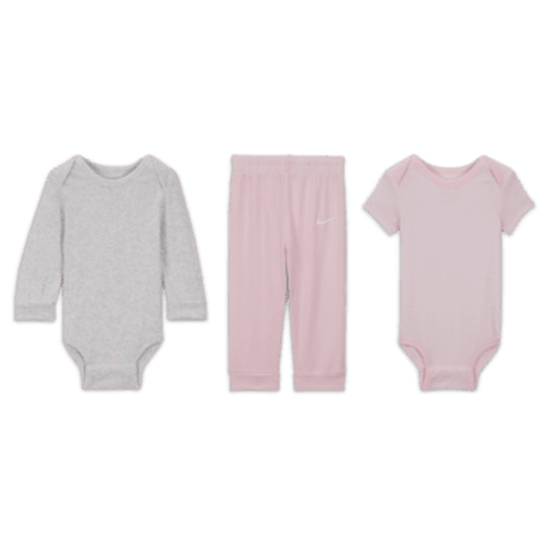 Nike Baby Essentials Baby (0-9M) 3-Piece Bodysuit Set