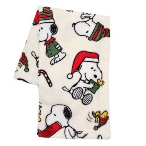 Bedtime Originals Snoopy Holiday Baby Blanket