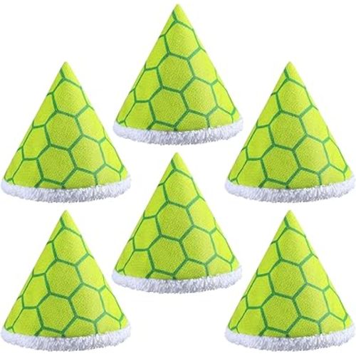 6 Pcs Reusable Pee Covers for Baby Boys - Turtle Pattern Green Teepe Cap Shield Gift - Newborn Pee Tents With Strong Water Absorption for Diaper Changing Accessory