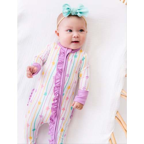 Starlight Stripes Ruffle Convertible Romper