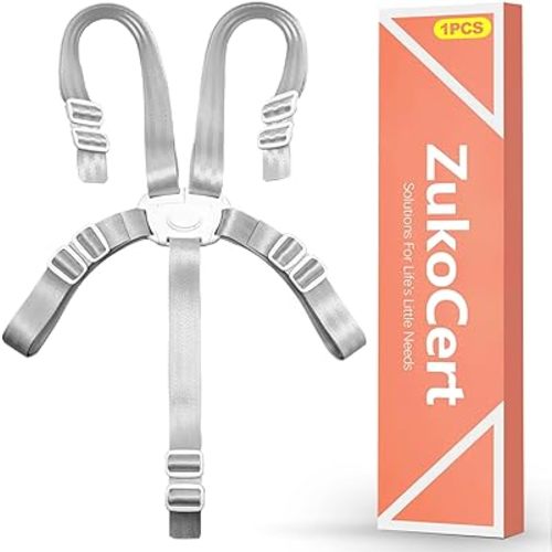 ZukoCert 5-Point Adjustable Harness – Universal Fit Anti-Slip Padded Straps for High Chairs, Strollers & Car Seats