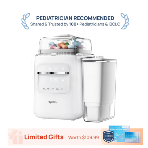 Papablic SafeguardPlus™ Baby Bottle Washer System