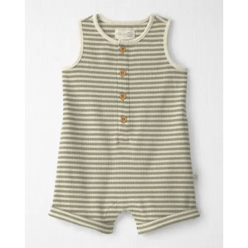 Baby Organic Cotton Waffle Knit in Stripes - Little Planet | Carter's