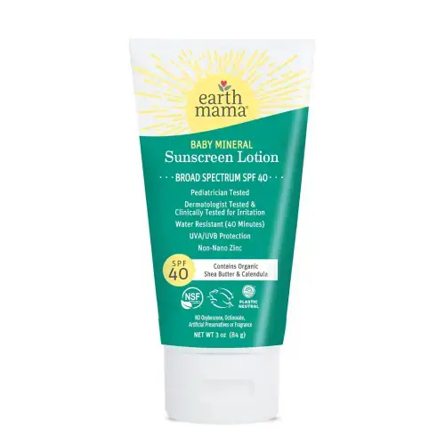 Baby Mineral Sunscreen Lotion SPF 40 | Non-nano Zinc