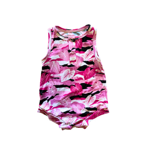 Pink Camo Kalo Tank Bamboo Tank Romper