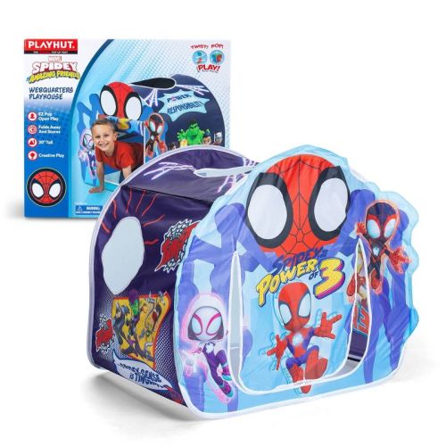 Marvel Playhut Spidey's Webquarters Playhouse Play Tent