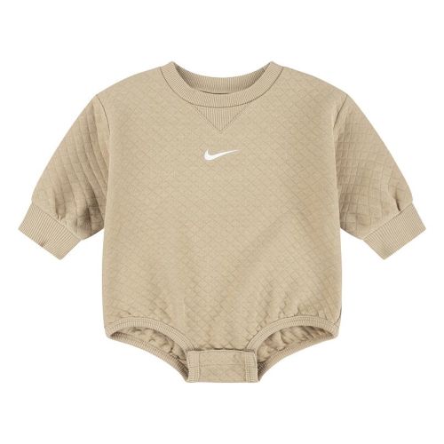 Newborn Baby Girls Nike Diamond Jacquard Bubble Romper