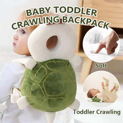 Head Safety Protector Pad for Baby Toddler Walker, Hooded Towel Infant Talking Head Protection Backpack Cushion