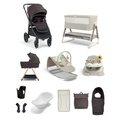 Ocarro 2 Pushchair Ultimate Newborn Bundle (12 Pieces) – Americano
