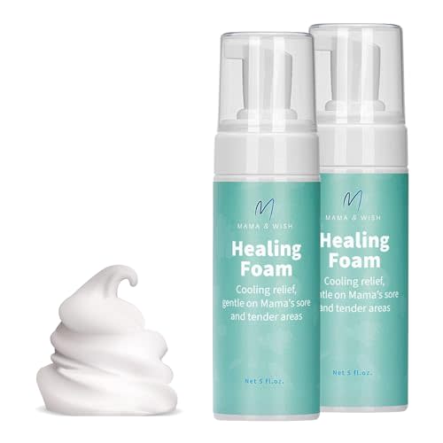 Witch Hazel Spray | Perineal Spray Postpartum Essentials Foam | Postpartum Spray - Perineal Healing Foam for Post Partum Care and Recovery an Essential for Labor (2 Pack)