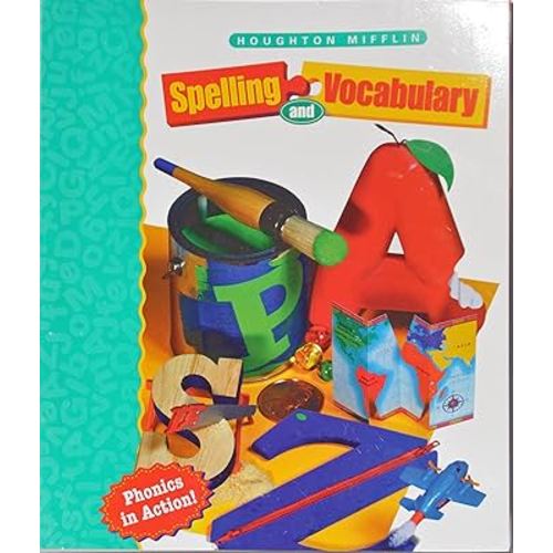 Houghton Mifflin Spelling and Vocabulary: Student Book (consumable/ball and stick) Grade 1 1998