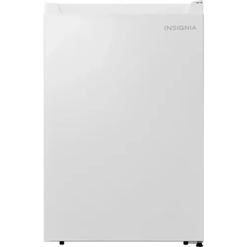 Insignia™ - 2.5 Cu. Ft. Mini Fridge with Reversible Door and ENERGY STAR Certification - White