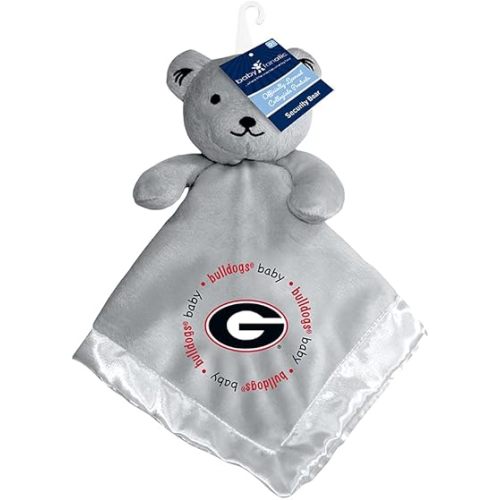 Baby Fanatic Gray Security Bear - NCAA Georgia Bulldogs - Officially Licensed Snuggle Buddy