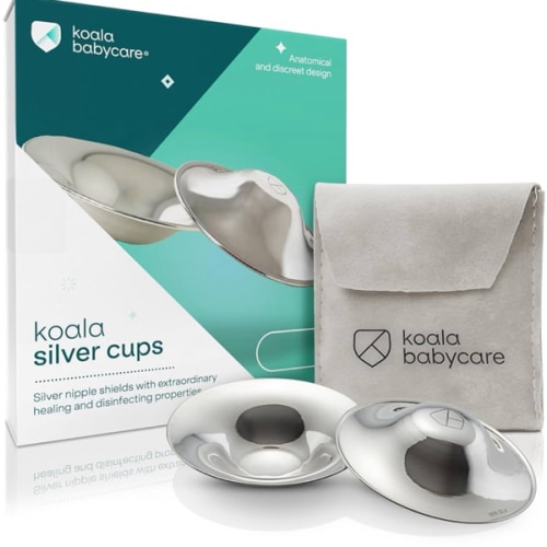 Koala The Original Silver Nursing Cups for Breastfeeding