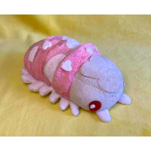 Valentine's Day Love Bug Small Handmade Plushie Stuffed Animal Toy