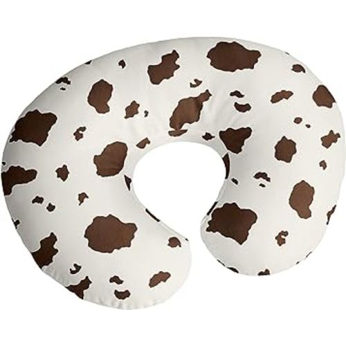 Sweet Jojo Designs Western Cow Print Boy Girl Gender Neutral Nursing Pillow Cover Baby Breastfeeding Slipcover Infant Newborn Nursery Bottle Pillowcase (Pillow NOT Included) - Ivory Wild West Cowboy