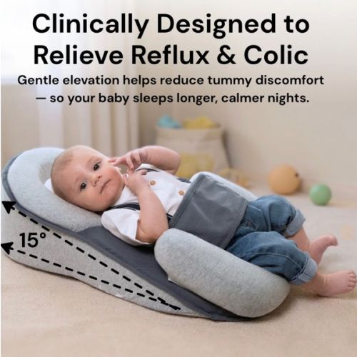 BabyBliss™ Nest — Calm Sleep Without Colic & Reflux – Baby Bliss