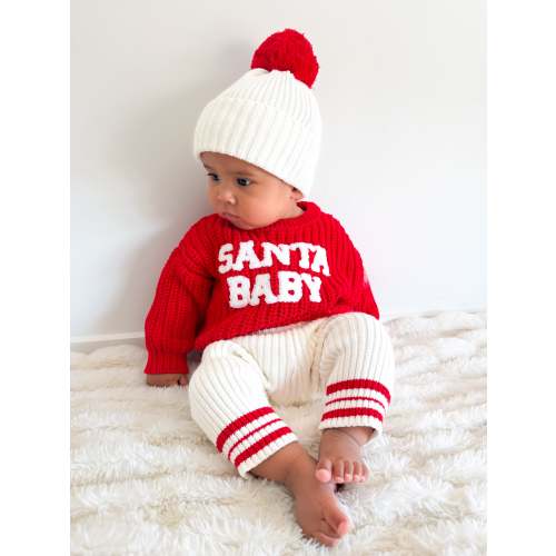 CHISTMAS BEANIE - MILK