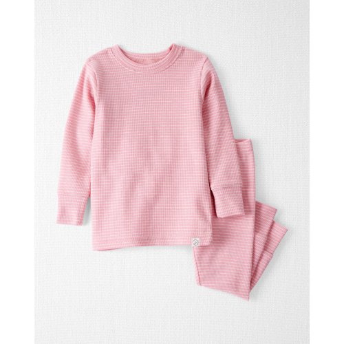 Baby Girl Organic Cotton Pajamas in Stripes - Little Planet | Carter's