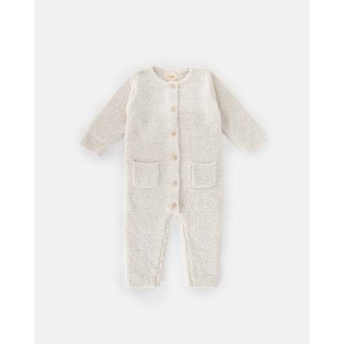 Long Sleeve Jumpsuit - Fuzzy