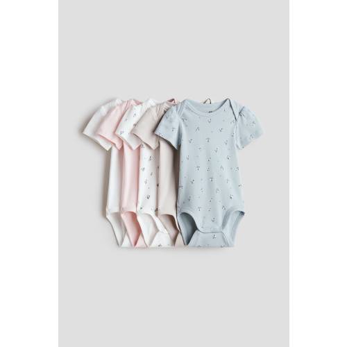 5-PACK COTTON BODYSUITS