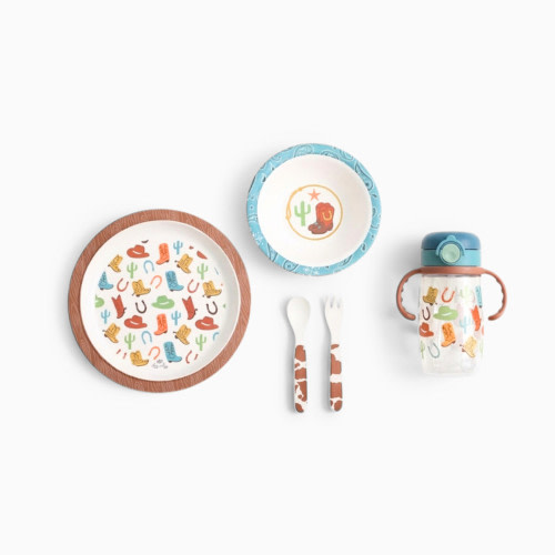 Itzy Ritzy Bistro and Sips Gift Set - Western, 6m+