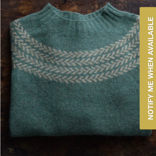 Garden Women's Sweater - Lambswool - Dusk
