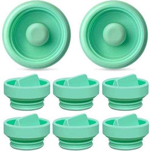 TB Tbuymax 2pc Diaphragm and 6pc Duckbill Valves Compatible with Elvie Stride Breast Pump Parts, Replace for Elvie Stride Pump Not Original Pump Seals Membrane Accessories