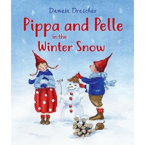 Pippa and Pelle in the Winter Snow