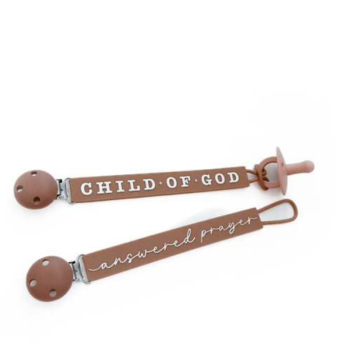 Silicone Pacifier Clip – OUR HOUSE ABOVE