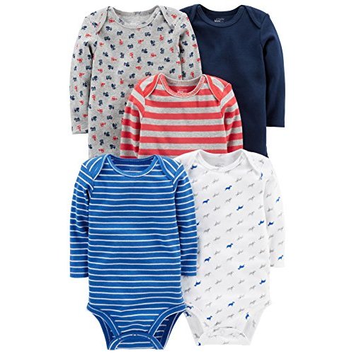 Simple Joys by Carter's Unisex Babies' Long-Sleeve Bodysuit