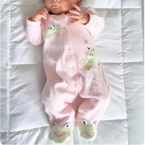 Frog Friends Footed One-Piece