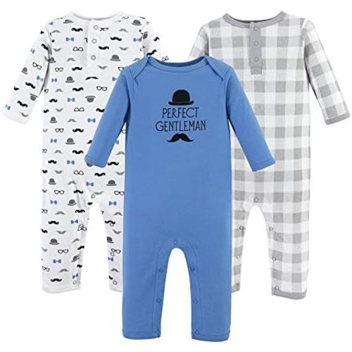 Hudson Baby baby-girls Cotton Coveralls