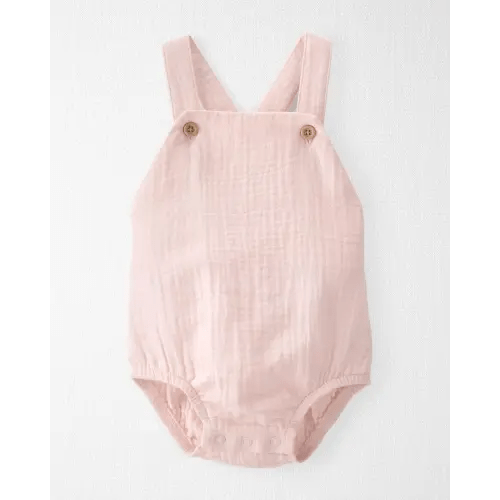 Baby Girl Organic Cotton Gauze Bubble - Little Planet | Carter's