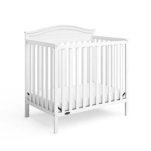 Graco® Stella 4-in-1 Convertible Mini Crib with Bonus Water-Resistant Mattress