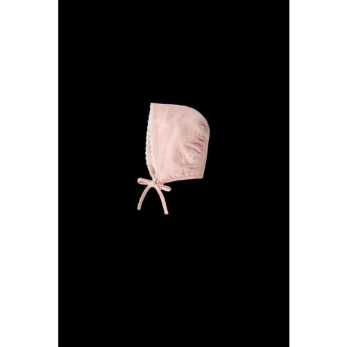 EMBROIDERED FLOWER BONNET - Mid-pink | ZARA United States