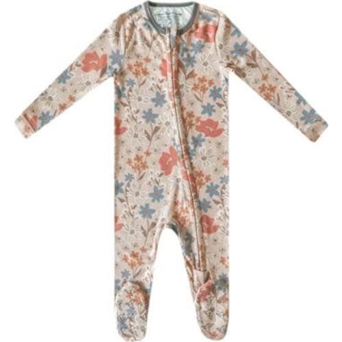 Zip-Up Footie Pajamas, 3-6M