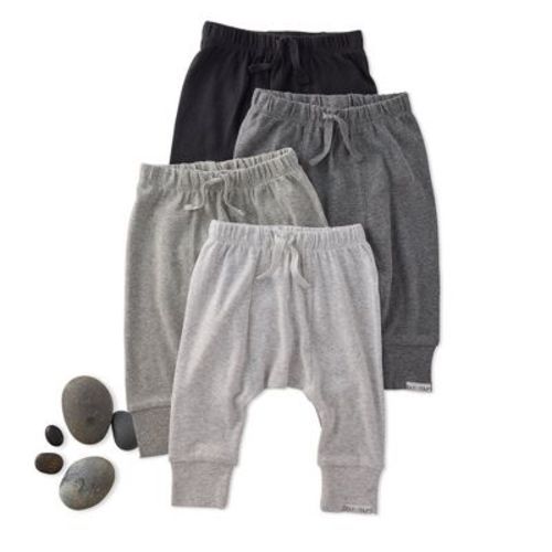 Butterblu JORDAN 4-Pack Jogger Baby & Toddler Pants Stone Newborn