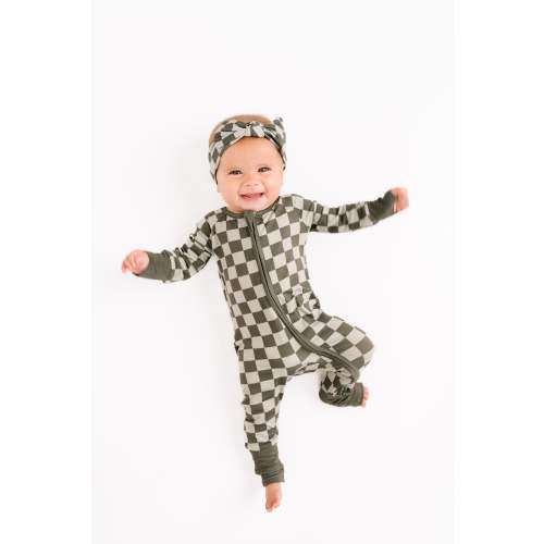 Pine Checkered Bamboo Sleeper