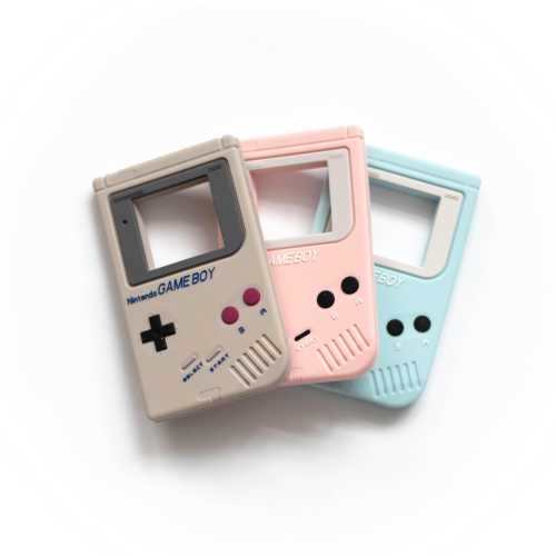 Game Boy Silicone Teething Toy Cute Teether! WE PAY the duties, taxes and IMPORT fees!