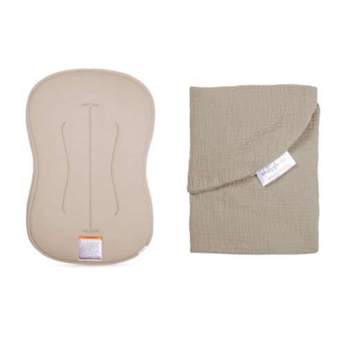 Lounger Curve + Muslin Cover Set