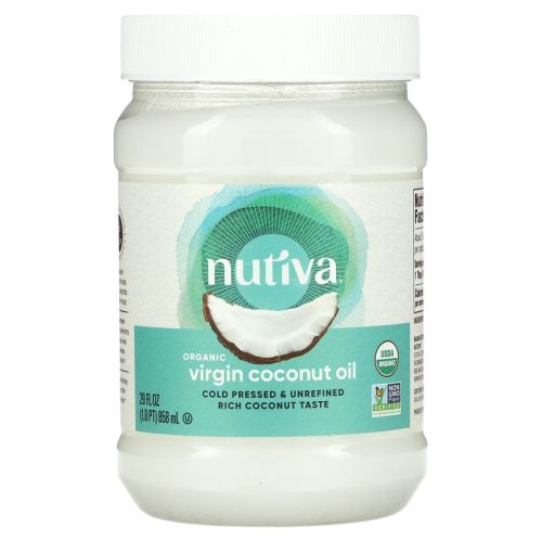 Nutiva Organic Virgin Coconut Oil, 29 fl oz (858 ml)