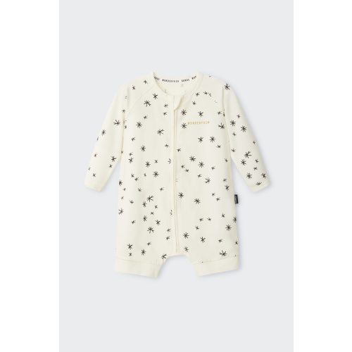 Buy Baby Wonderfrsh Long Sleeve Romper in Crayon Star Marscapone Online | BONDS