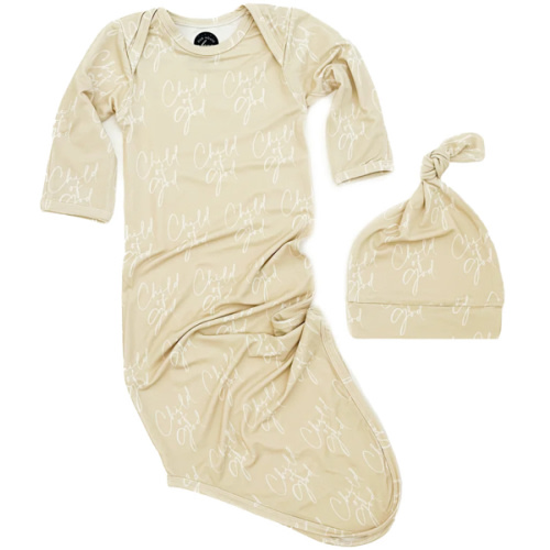 Child of God Bamboo Gown & Matching Beanie – OUR HOUSE ABOVE