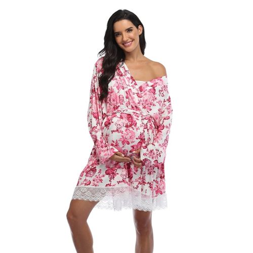 Maternity Robes for Women - Hospital Labor Delivery Robes - Pregnancy Nursing Sleepwear