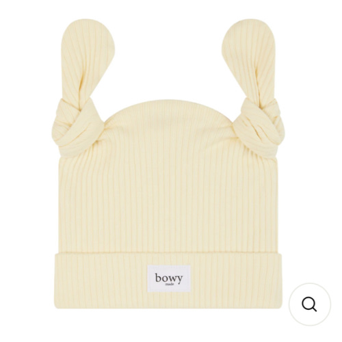Double Knot Beanie - Lemon