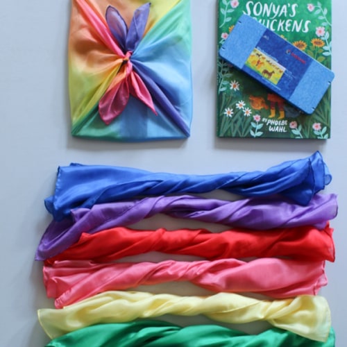 Mini-Playsilks-Dancing Scarf-Play Silk - Sarah's Silks