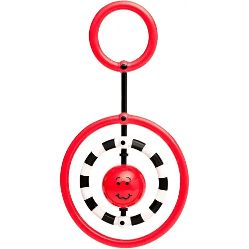 NogginRings Reaching & Grasping Play Toy - Encourages Baby’s Developmental Milestones Through Play - Sensory Toy for Babies, Ages 0-12 Months