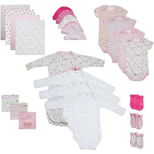 Spasilk Baby Essential 23 Piece Layette Set for Newborns and Infants, 0-6 Months