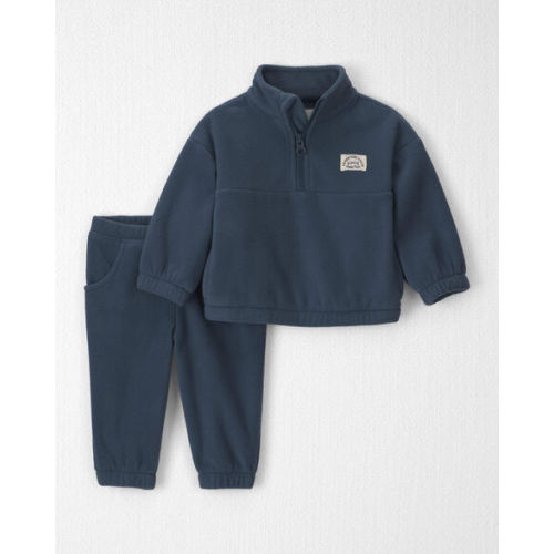 Baby Boy 2-Piece Recycled Microfleece Top & Pant Set - Little Planet | Carter's